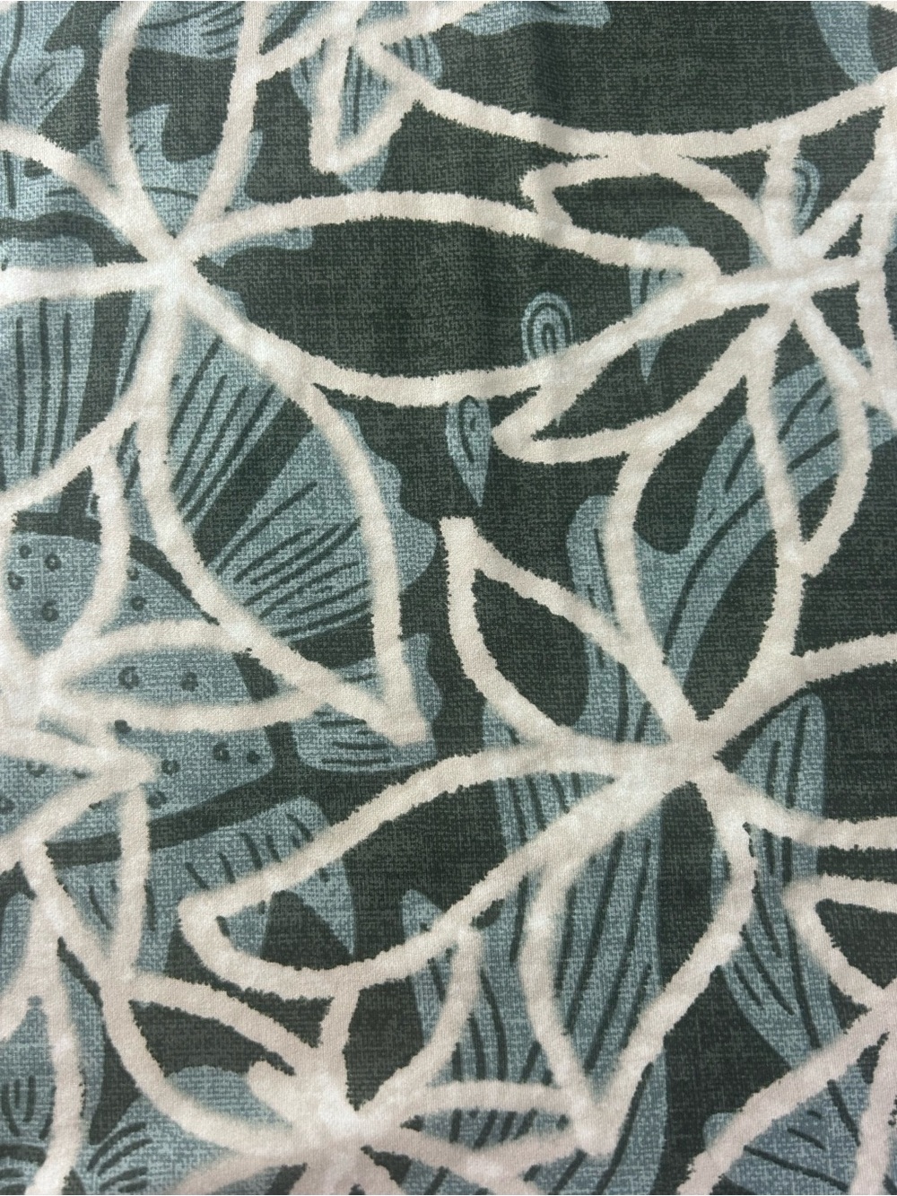 LuLaRoe Olive Green Cream Floral Spaghetti Strap Cami - Picture 3 of 4